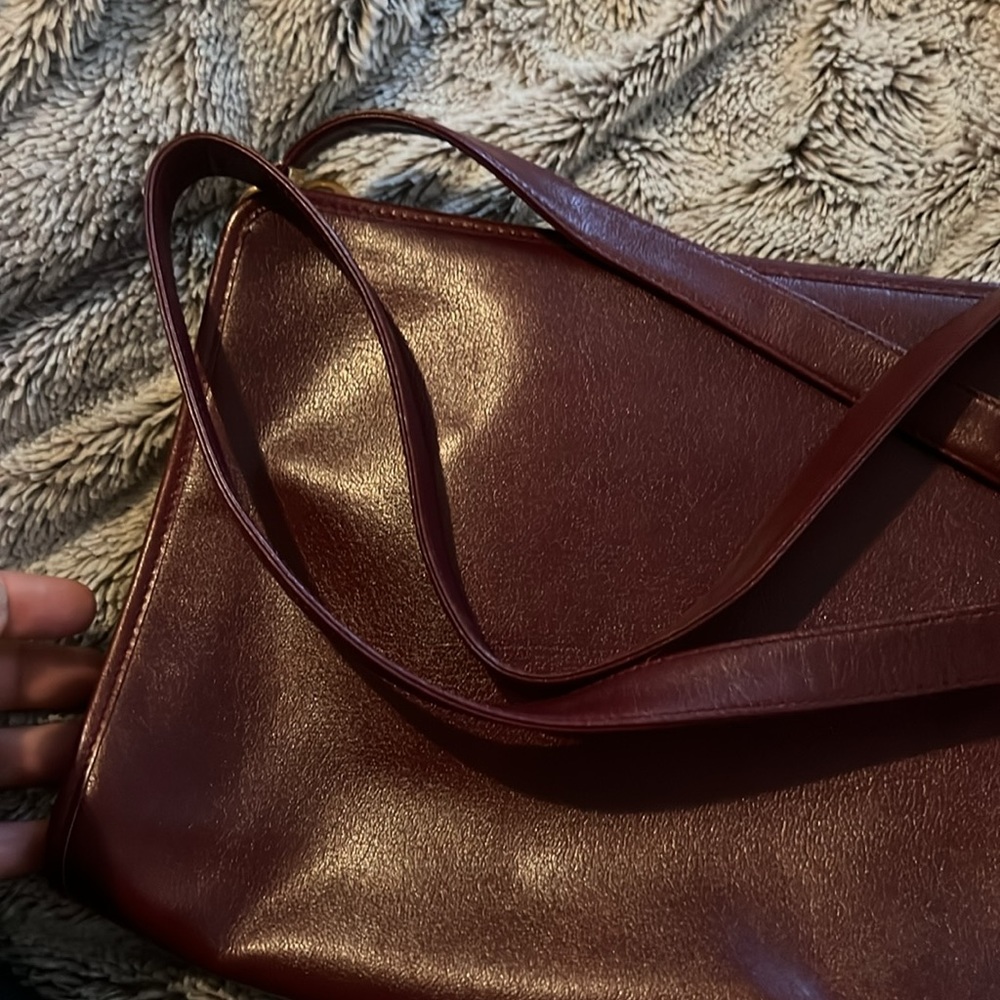 Dior vintage dark maroon cross body bag - Picture 11 of 13